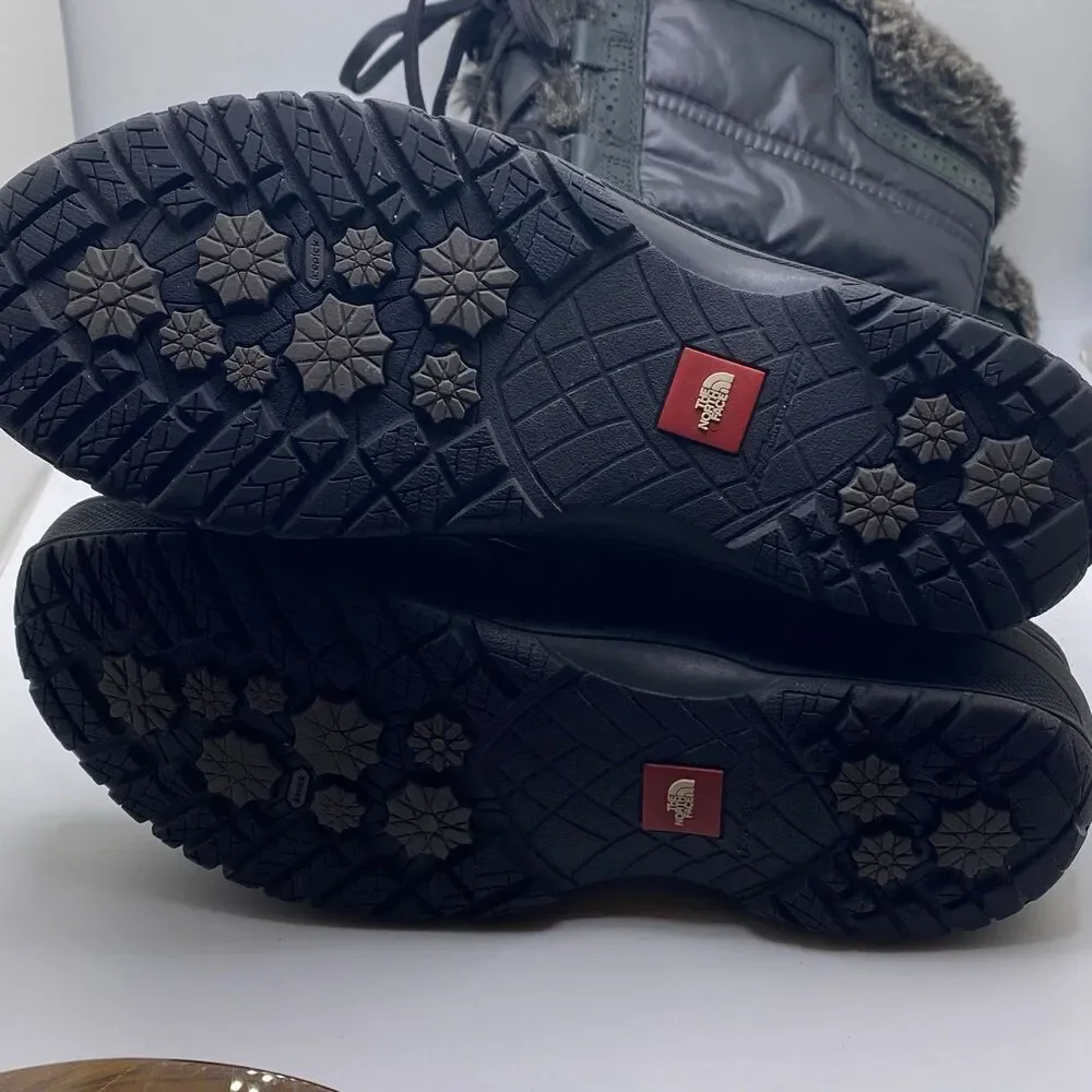 North Face Insulated Waterproof Winter Boots Size 6.5